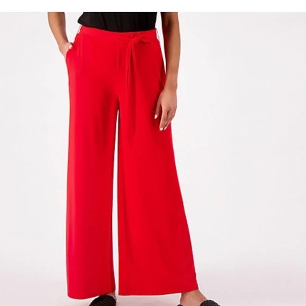 GIRL WITH CURVES Wide Leg Pant  A591115